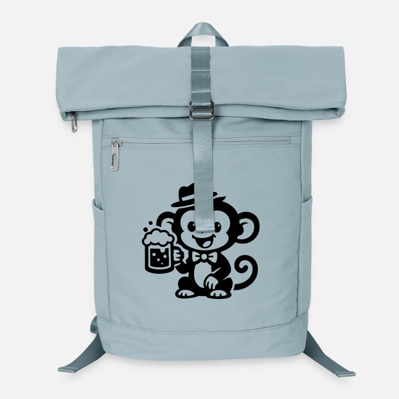 Monkey Beer Laptop Backpack
