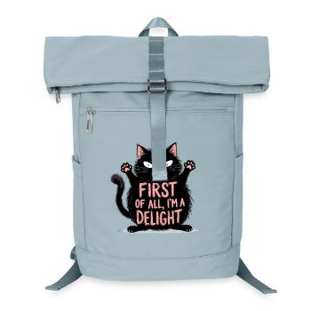 Tout d’abord, je suis un vrai plaisir - Sac à dos ordinateur - bleu glacier - Devant