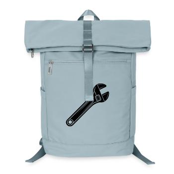 Adjustable wrench - Laptop Backpack - ice blue - Front