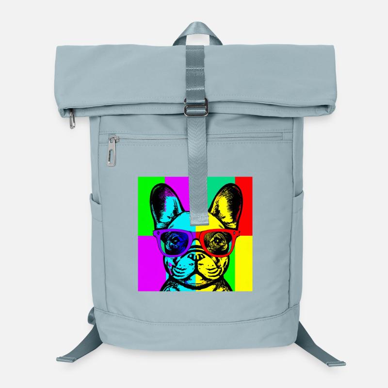 Pop Art Pup Laptop-Rucksack 
