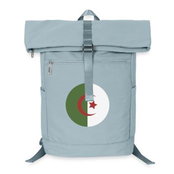 Drapeau rond d’Algérie - Sac à dos ordinateur - bleu glacier - Devant