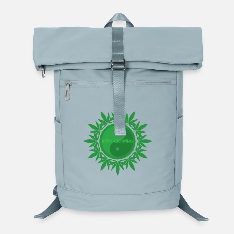Keep Growing - Laptop Backpack - ice blue