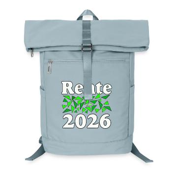 Rente 2026 Splitter - Laptop-Rucksack  - Eisblau - Vorne