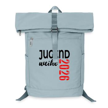 Dons pour la consécration de la jeunesse 2026 - Sac à dos ordinateur - bleu glacier - Devant