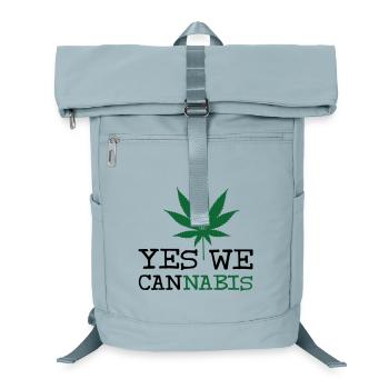 Yes We Cannabis - Sac à dos ordinateur - bleu glacier - Devant