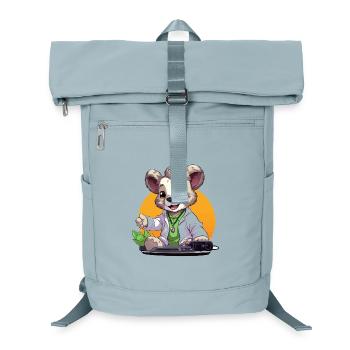 Tech-Koala Creator in retro look - Laptop Backpack - ice blue - Front