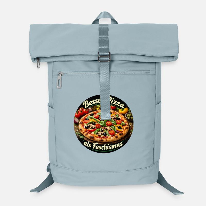 Better pizza than fascism Laptop Backpack