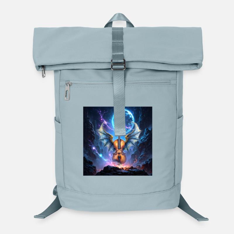 Fantasme des ailes d’étoile du violon Sac à dos ordinateur