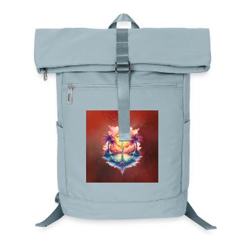 Solar Anchor in Tropical Paradise - Laptop Backpack - ice blue - Front