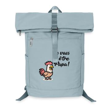 Chickens Daddy Chickens - Laptop Backpack - ice blue - Front