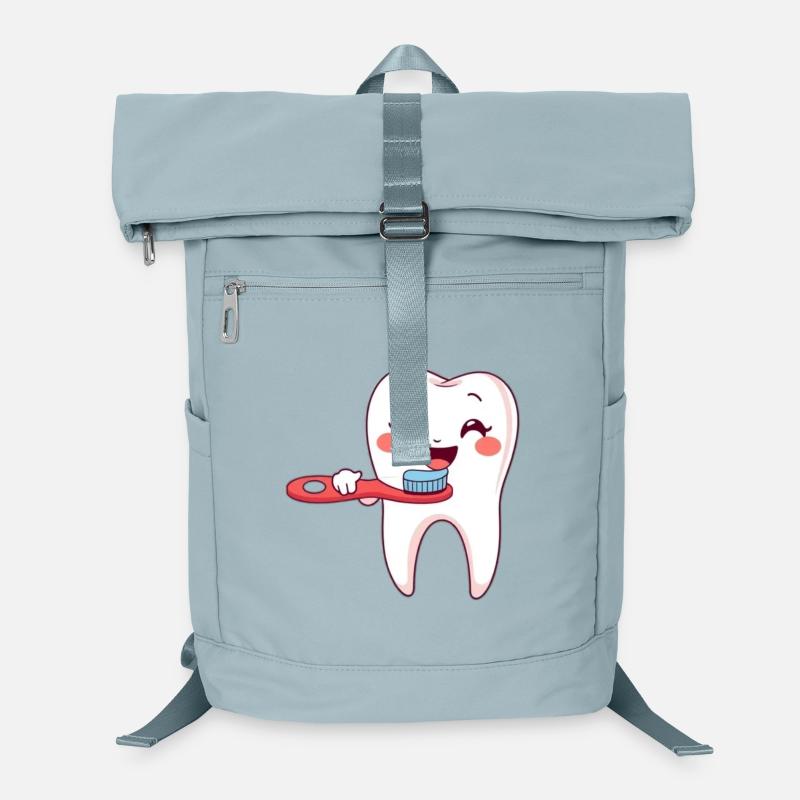 Tooth, Teeth, Dentist Laptop Backpack