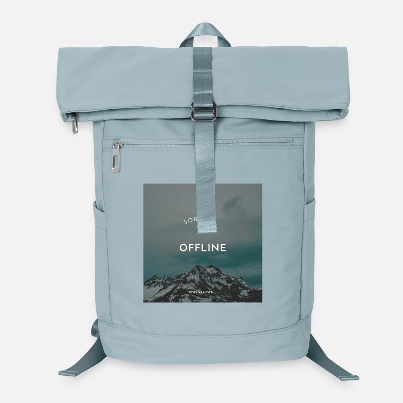 Offline in den Bergen Laptop-Rucksack 