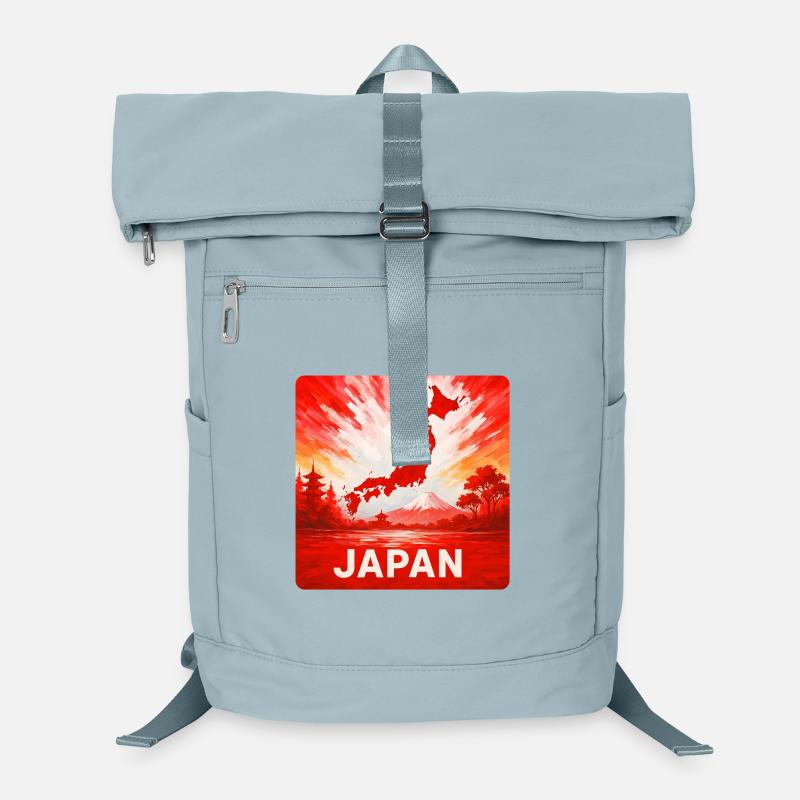 Japan Reise Design Laptop-Rucksack 