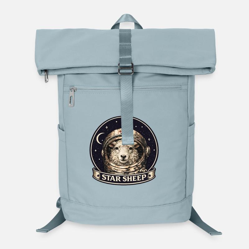 Casque d’astronaute Star Sheep Sac à dos ordinateur