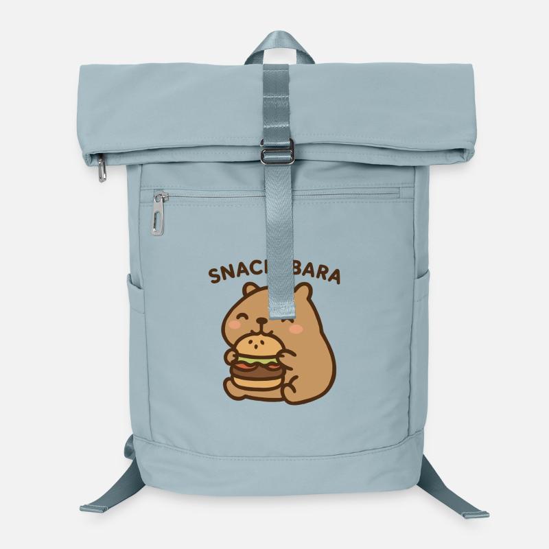 Snackybara - Capybara with Burger Laptop Backpack