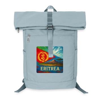 Eritrea Travel Design - Laptop Backpack - ice blue - Front