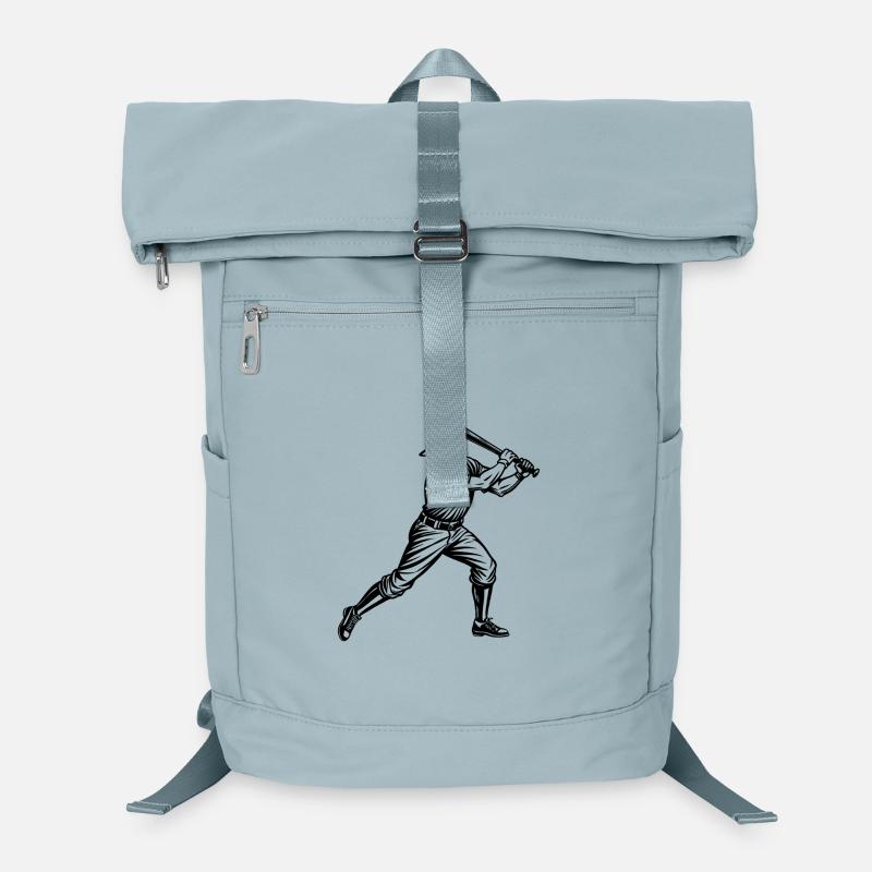 Joueur de baseball Sac à dos ordinateur