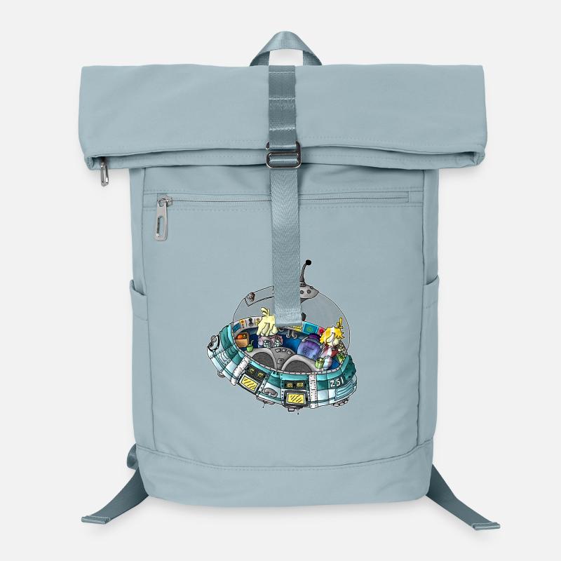Micol and Mael - the UFO 1 / Laptop Backpack