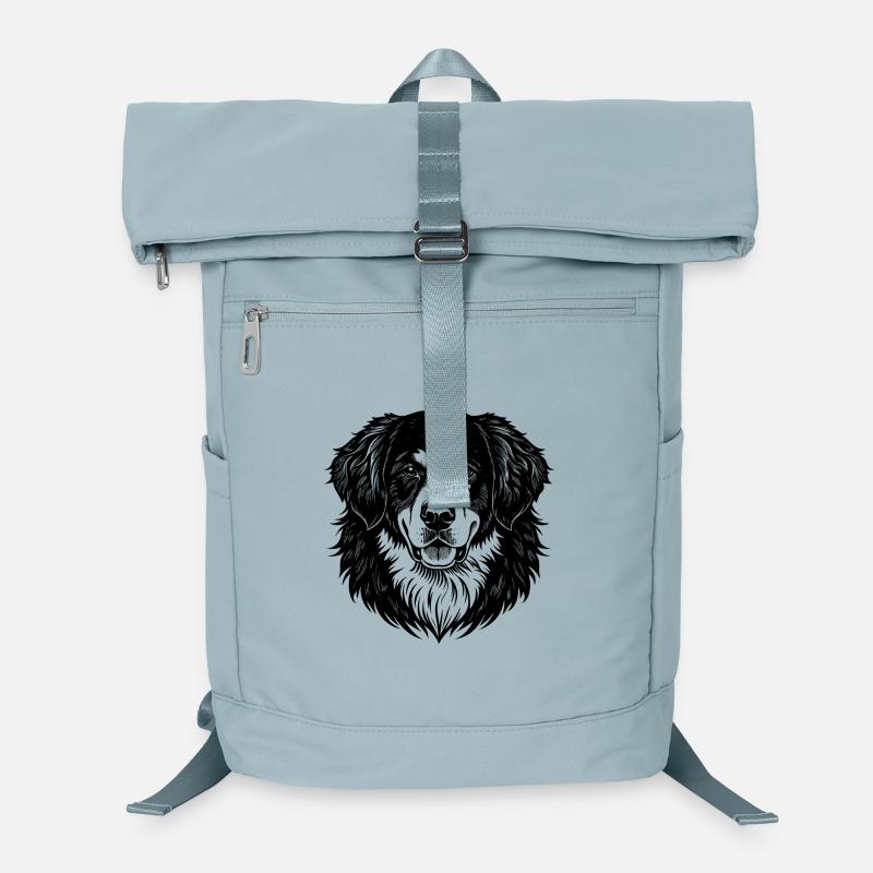 Bernese Mountain Head Laptop Backpack