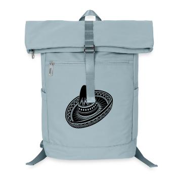Mexikanischer Sombrero - Laptop-Rucksack  - Eisblau - Vorne