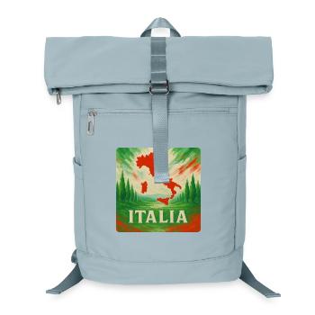 Conception de voyage en Italie - Sac à dos ordinateur - bleu glacier - Devant