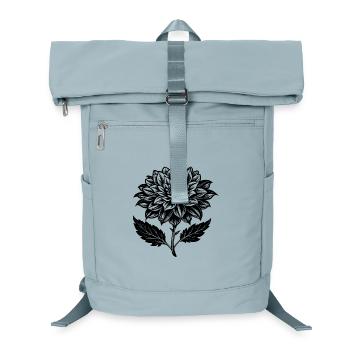 Fleur en floraison - Sac à dos ordinateur - bleu glacier - Devant