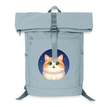 Sternennacht-Kätzchen - Laptop-Rucksack  - Eisblau - Vorne