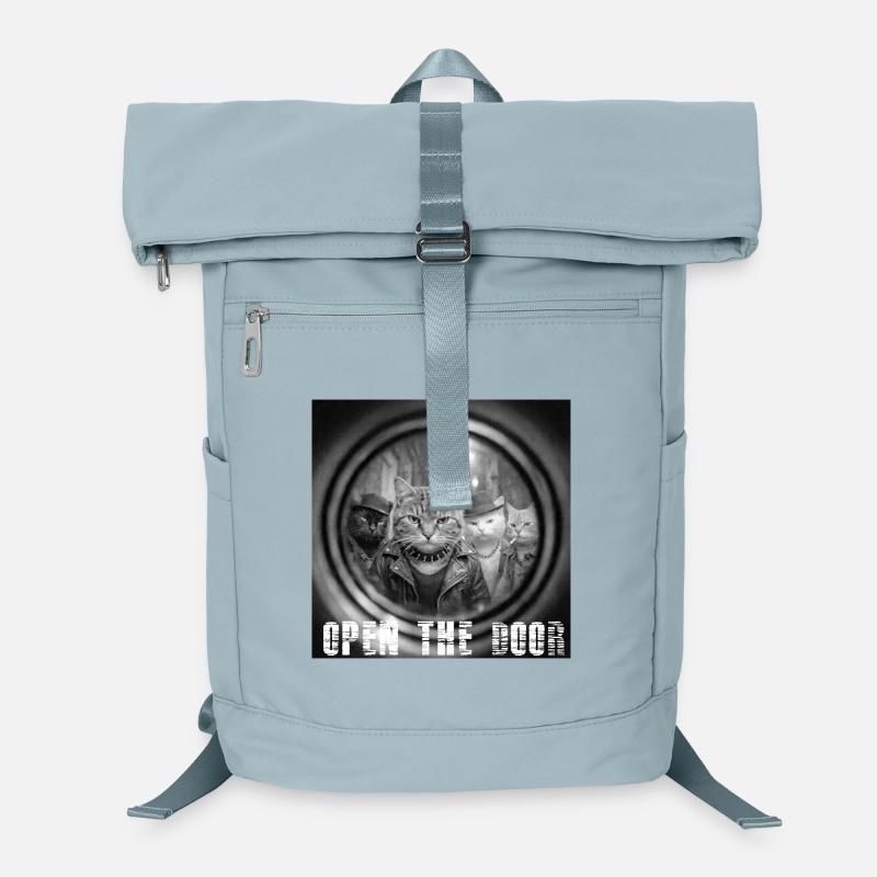 Door On Cats Noir Laptop Backpack