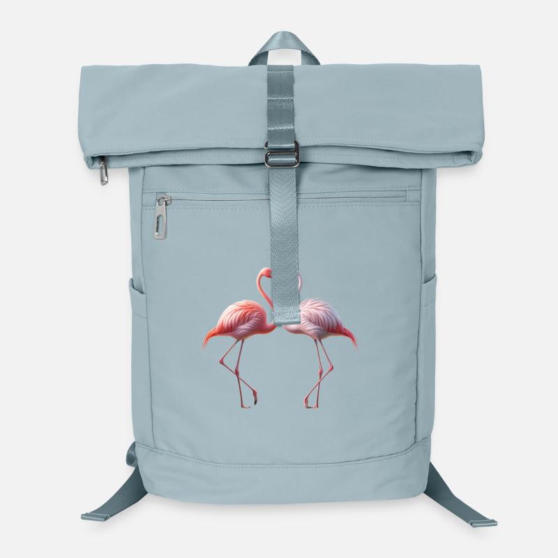 Flamingo Herzduett Laptop-Rucksack 