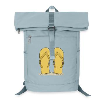 Sunny Beach Flip-Flops - Laptop-Rucksack  - Eisblau - Vorne