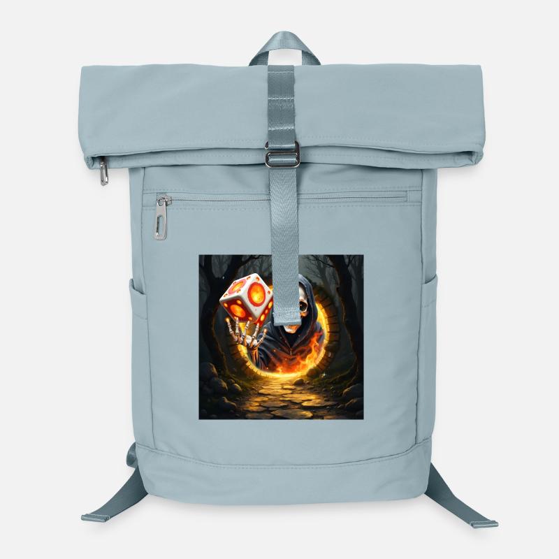 Dés de Mort et de Feu Sac à dos ordinateur