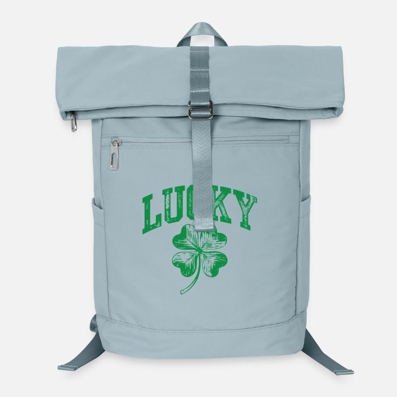 Lucky Shamrock Arch Laptop Backpack
