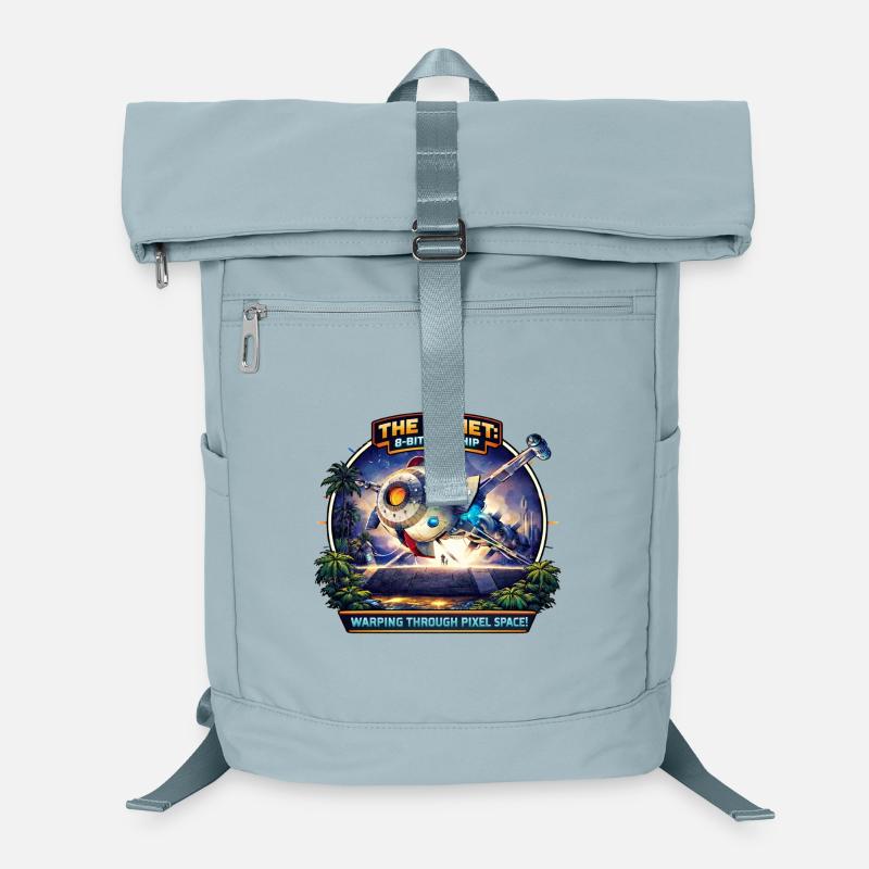 La Comète – Vaisseau 8-Bit Sac à dos ordinateur