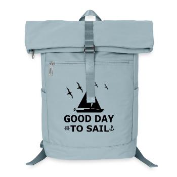 Sail - Laptop Backpack - ice blue - Front