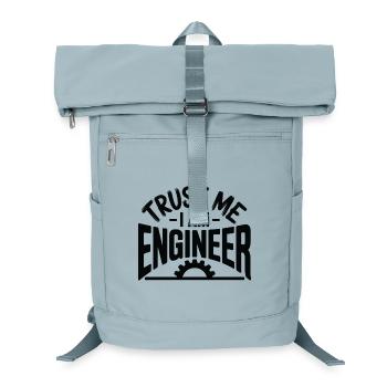 Glaub mir, ich bin ein Ingenieur, lustiges, professionelles Design - Laptop-Rucksack  - Eisblau - Vorne