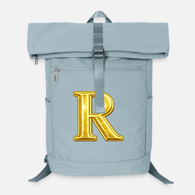 Golden Monogram R Laptop Backpack
