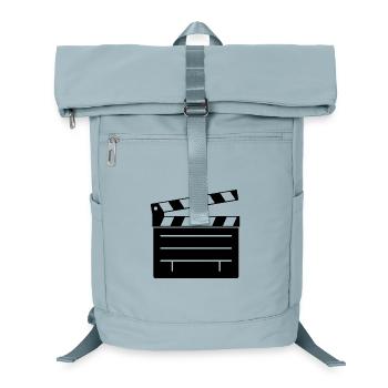 Clapperboard - Laptop Backpack - ice blue - Front