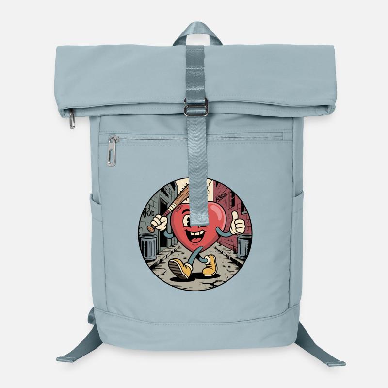 Raclée dans la ruelle des héros du cœur Sac à dos ordinateur