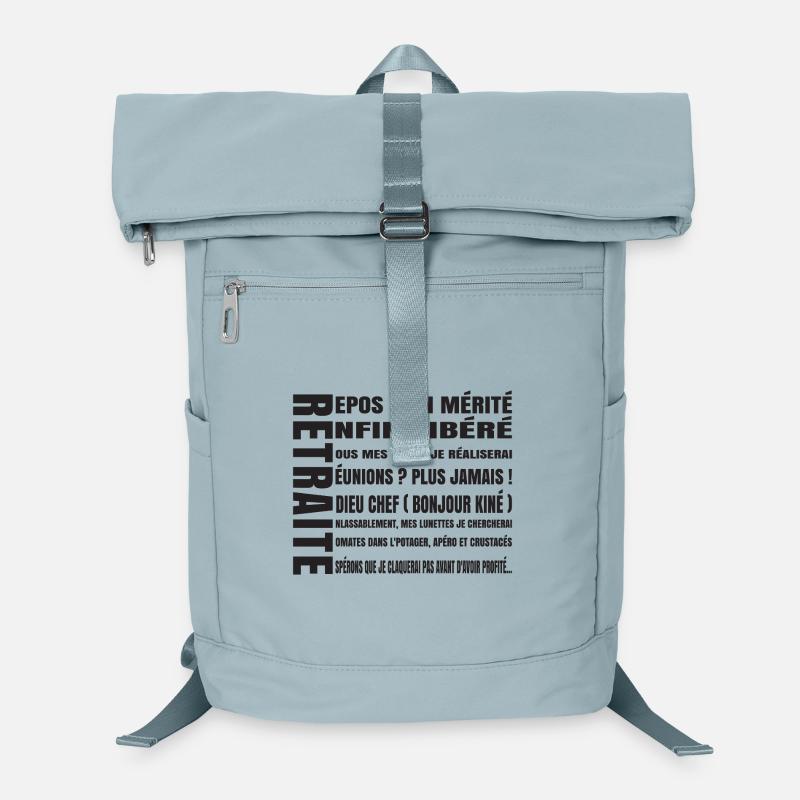 RETREAT (black text) Laptop Backpack