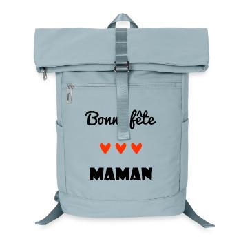 HAPPY BIRTHDAY. HAPPY MOTHER'S DAY. MAMMA. MOTHER'S DAY - Laptop Backpack - ice blue - Front