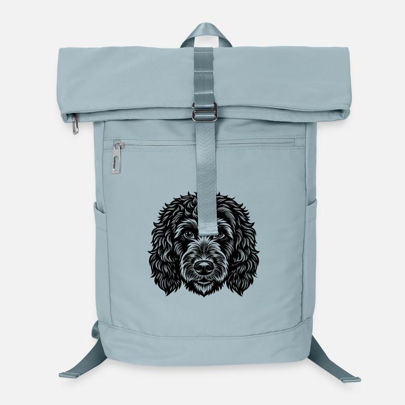 Goldendoodle-Hundekopf Laptop-Rucksack 