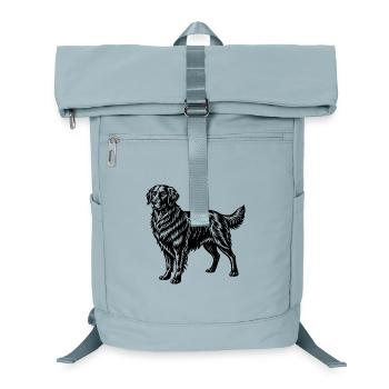 Goldener Rettungsgerät - Laptop-Rucksack  - Eisblau - Vorne