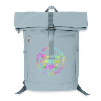 Röntgentechniker - Laptop-Rucksack  - Eisblau - Vorne