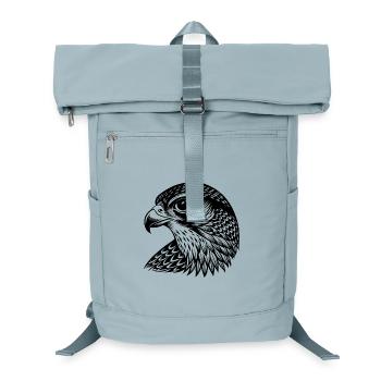 Falcon head - Laptop Backpack - ice blue - Front