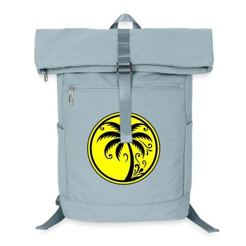 Palm tree icon beach - Laptop Backpack - ice blue - Front