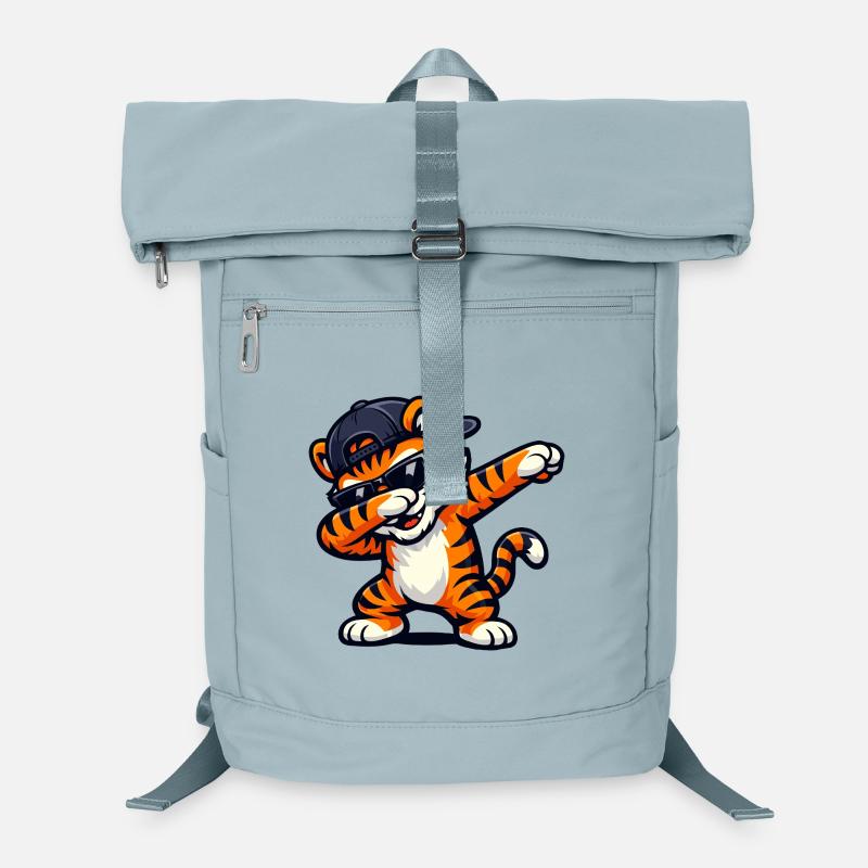 Dabbing Tiger Laptop-Rucksack 