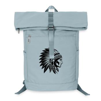 Coiffe de chef amérindien - Sac à dos ordinateur - bleu glacier - Devant