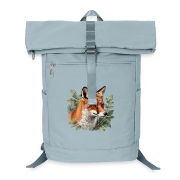 Botanischer Fuchs - Laptop-Rucksack  - Eisblau - Vorne
