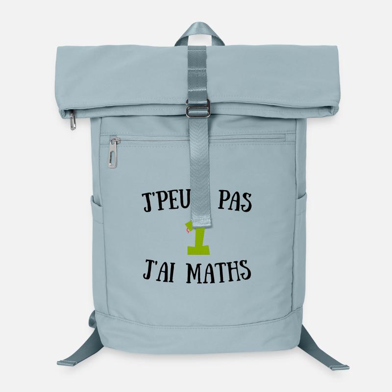 T-shirt Humour Maths - J'peux pas J'ai Maths  Sac à dos ordinateur