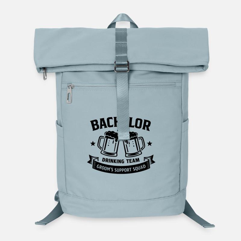 Équipe de Boissons Bachelor - Équipe de soutien aux mariés JGA Sac à dos ordinateur